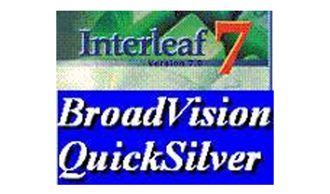 Interleaf und BroadVision QuickSilver® Logo